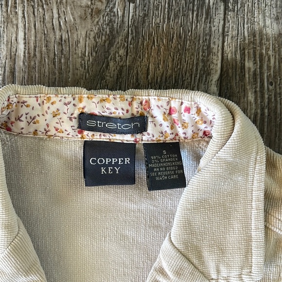 COPPER KEY 🔑 STRETCHY 🌟BLAZER, SMALL - Picture 3 of 12